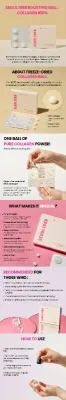 K-SECRET SEOUL 1988 BOOSTING BALL : COLLAGEN 100% (7 Capsules)